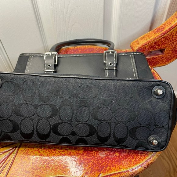 Black Coach Purse - Picture 8 of 8